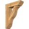Ekena Millwork Funston Slat Rough Sawn Bracket w/ Offset Brace, Western Red Cedar, 8"W x 28"D x 36"H BKT0806X28X36FST06RWR - alternate 1